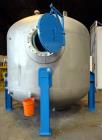 Unused- Graver Water Systems Approximate 4000 Gallon Mixed Bed Vessel Ion Exchange Column Tank. Manufactured by Kennedy Tank, 304/304L stainless steel, vertical. 120