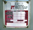Unused- Graver Water Systems Approximate 4000 Gallon Mixed Bed Vessel Ion Exchange Column Tank. Manufactured by Kennedy Tank, 304/304L stainless steel, vertical. 120