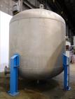 Unused- Graver Water Systems Approximate 4700 Gallon Cation Vessel Ion Exchange Column Tank. Manufactured by Kennedy Tank, 316/316L stainless steel, vertical. 120
