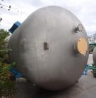 Unused- Graver Water Systems Approximate 4700 Gallon Cation Vessel Ion Exchange Column Tank. Manufactured by Kennedy Tank, 316/316L stainless steel, vertical. 120