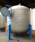 Unused- Graver Water Systems Approximate 4700 Gallon Cation Vessel Ion Exchange Column Tank. Manufactured by Kennedy Tank, 316/316L stainless steel, vertical. 120