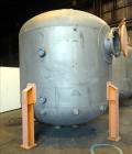 Unused- Graver Water Systems Approximate 4700 Gallon Cation Vessel Ion Exchange Column Tank. Manufactured by Kennedy Tank, 316/316L stainless steel, vertical. 120