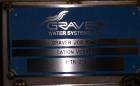 Unused- Graver Water Systems Approximate 4700 Gallon Cation Vessel Ion Exchange Column Tank. Manufactured by Kennedy Tank, 316/316L stainless steel, vertical. 120