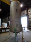 Unused- Graver Water Systems Approximate 3000 Gallon Exhausted Resin Storage Vessel. Manufactured by Kennedy Tank, 304/304L stainless steel, vertical. 72