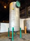 Unused- Graver Water Systems Approximate 3000 Gallon Fresh Resin Storage Vessel. Manufactured by Kennedy Tank, 304/304L stainless steel, vertical. 72