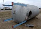 Used-Kennedy Tank, Approximate 3,500 Gallon, 7' Diameter x 15' High, Vertical, Stainless Steel. Dished Heads. (4) Angle iron...