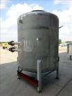 Used Komline-Sanderson Tank, Approximate 1500 Gallon, 316 Stainless Steel, Vert