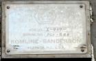 Used Komline-Sanderson Tank, Approximate 1500 Gallon, 316 Stainless Steel, Vert