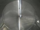 Used L'Hoir Incorporated Tank, 3,602 Gallon (3000 Imperial), 304 stainless steel, horizontal. Approximately 91 1/2