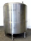 Used Langsenkamp Tank, 2000 Gallon, 304 Stainless Steel, Vertical. 84