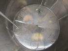 Used Langsenkamp Tank, 2000 Gallon, 304 Stainless Steel, Vertical. 84