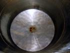 Used L. Lawrence Tank, 2000 Gallon, 316 Stainless Steel, Vertical. Approximately 78” diameter x 90” straight side (56” bolt- on top section), bolt-on flat top with (2) 1/3 hinged covers, dished botto...