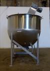 Used- Lee Industries Mixing Tank, 1000 Gallon,  Model # 1000 A5S, 316 Stainless