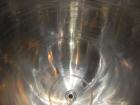 Used Lee Industries Kettle, 1,000 Gallon, Model 1000D12T, 316 Stainless Steel, Vertical. 72” Diameter x 74’’ deep, open top no cover. 44’’ Sidewall section, and hemispherical bottom has a 304 stainle...