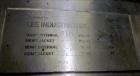 Used Lee Industries Tank, 1000 Gallon 316 Stainless Steel, Vertical.