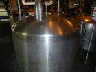 Used Lee Industries Tank, 2000 Gallon, model DBTT, stainless steel, vertical. 76