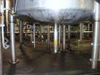 Used- Lee Industries Tank, 2000 Gallon, model DBTT, stainless steel, vertical. 76