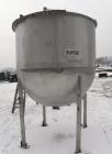 Used Lee Metal Products Tank, 1000 Gallon, Model 1000A, 316 Stainless Steel, Vertical. 72