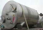 Used Lee Metal Products Tank, 1910 Gallon, 316 Stainless Steel, Vertical. 76
