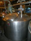 Used Lee Metal Products Tank, 2000 Gallon,  Stainless Steel, Vertical. 76