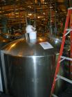 Used Lee Metal Products Tank, 2000 Gallon, Stainless Steel, Vertical. 76