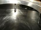 Used Lee Metal Products Tank, 2000 Gallon, Stainless Steel, Vertical. 76