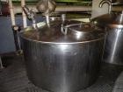 Used Lee Metal Products Tank, 1500 Gallon, 316 Stainless Steel, Vertical. 76