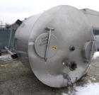 Used Lee Metal Products Tank, 1500 Gallon, 316 Stainless Steel, Vertical. 76