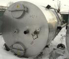 Used Lee Metal Products Tank, 1500 Gallon, 316 Stainless Steel, Vertical. 76