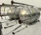 Used Lee Metal Products Tank, 1500 Gallon, 316 Stainless Steel, Vertical. 76