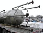 Used- Lee Metal Products Tank, 1500 Gallon, 316 Stainless Steel, Vertical. 76