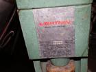 Used Lee Metal Products Tank, 1500 Gallon, stainless steel, vertical. 76