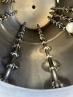 Unused 1,260 Gallon equivalent to 40 BBL 304 Stainless steel agitated Tank fabri