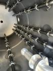 Unused 1,260 Gallon equivalent to 40 BBL 304 Stainless steel agitated Tank fabri
