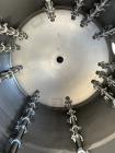 Unused 1,260 Gallon equivalent to 40 BBL 304 Stainless steel agitated Tank fabri