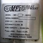 Used Murray Equipment Inc. Model MVP-10, 10 Ton Mixer.  2,500 Gallon, 96