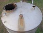 Used Metal Equipment Company Tank, 3,000 gallon, stainless steel, vertical. Approximate 96