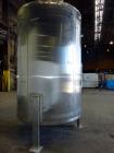 Used Mid State Tank Company Tank, Approximate 2,400 Gallon, 304 Stainless Steel