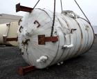 Used Midwest Fabricators Pressure Tank / Reactor, 4500 Gallon, 316 Stainless Steel, Vertical. 96