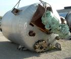 USED: Modern Welding pressure tank, 4200 gallon, 316L stainless steel, vertical. 96