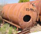 Used Mojonnier Tank, 1500 Gallon, Stainless Steel, Horizontal. Approximately 72