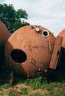 Used Mojonnier Tank, 1500 Gallon, Stainless Steel, Horizontal. Approximately 72