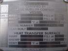 Unused- Mueller Pressure Tank, 2500 Gallon, Model 
