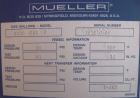 Unused- Mueller Pressure Tank, 2,500 Gallon, Model 