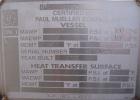 Unused- Mueller Pressure Tank, 2,500 Gallon, Model 