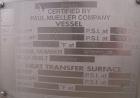 Unused- Mueller Pressure Tank, 2,500 Gallon, Model 
