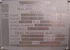Unused- Mueller Pressure Tank, 2,500 Gallon, Model 