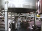 Used Mueller Tank, 2000 Gallon, Model F, Stainless Steel, Vertical. 76