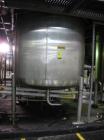 Used Mueller Tank, 2000 Gallon, Model F, Stainless Steel, Vertical. 76