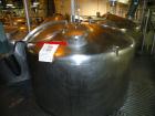 Used Mueller Tank, 2000 Gallon, Model F, Stainless Steel, Vertical. 76
